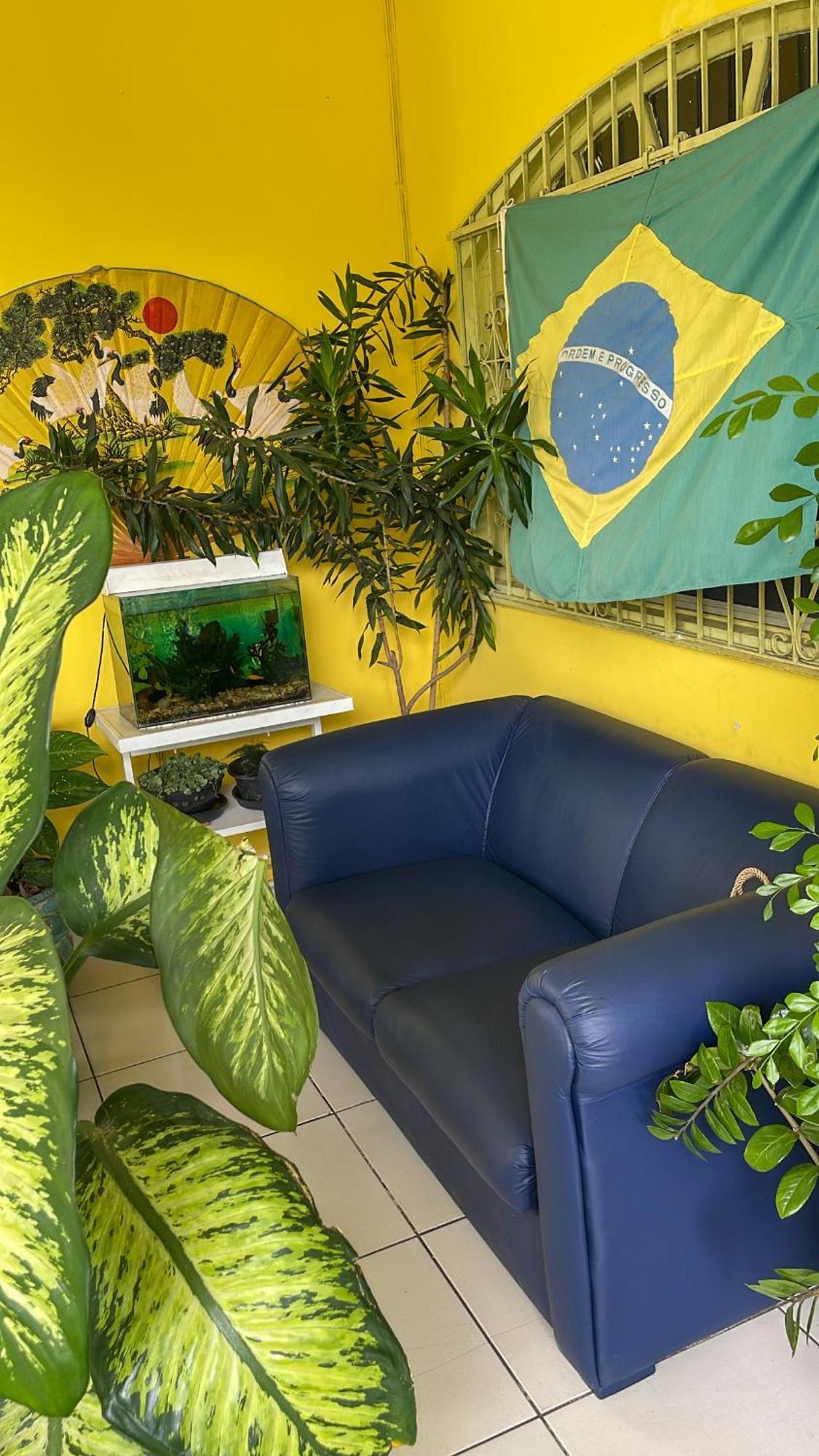 Onca Da Praia Hostel Vitoria Bagian luar foto