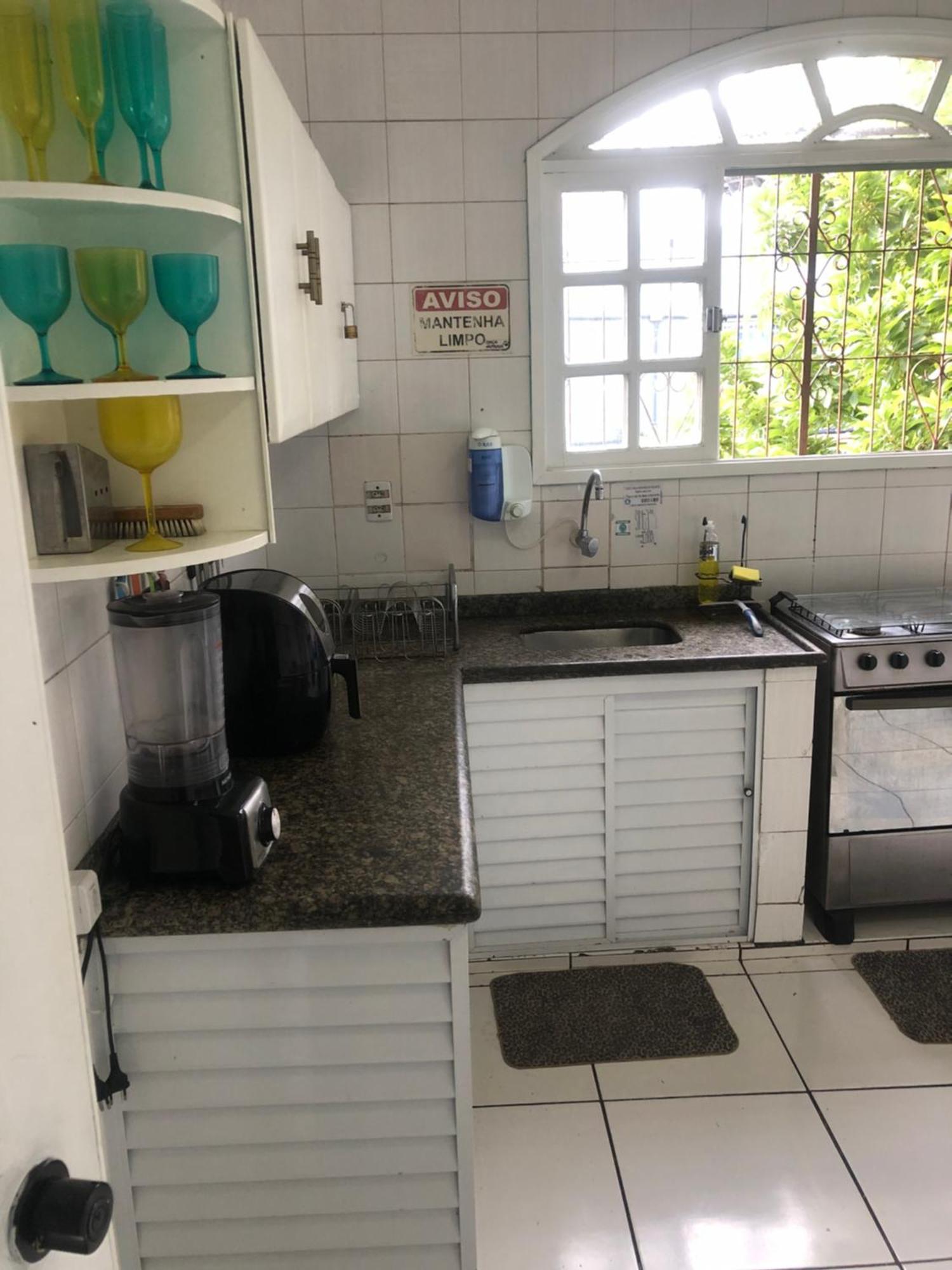 Onca Da Praia Hostel Vitoria Bagian luar foto