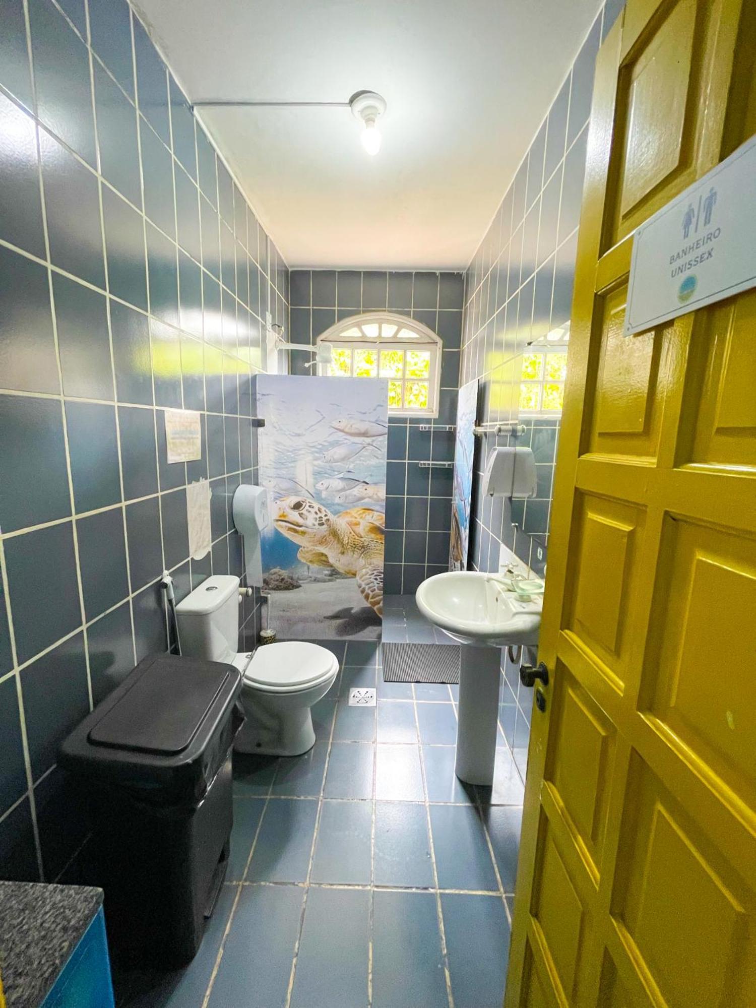 Onca Da Praia Hostel Vitoria Bagian luar foto