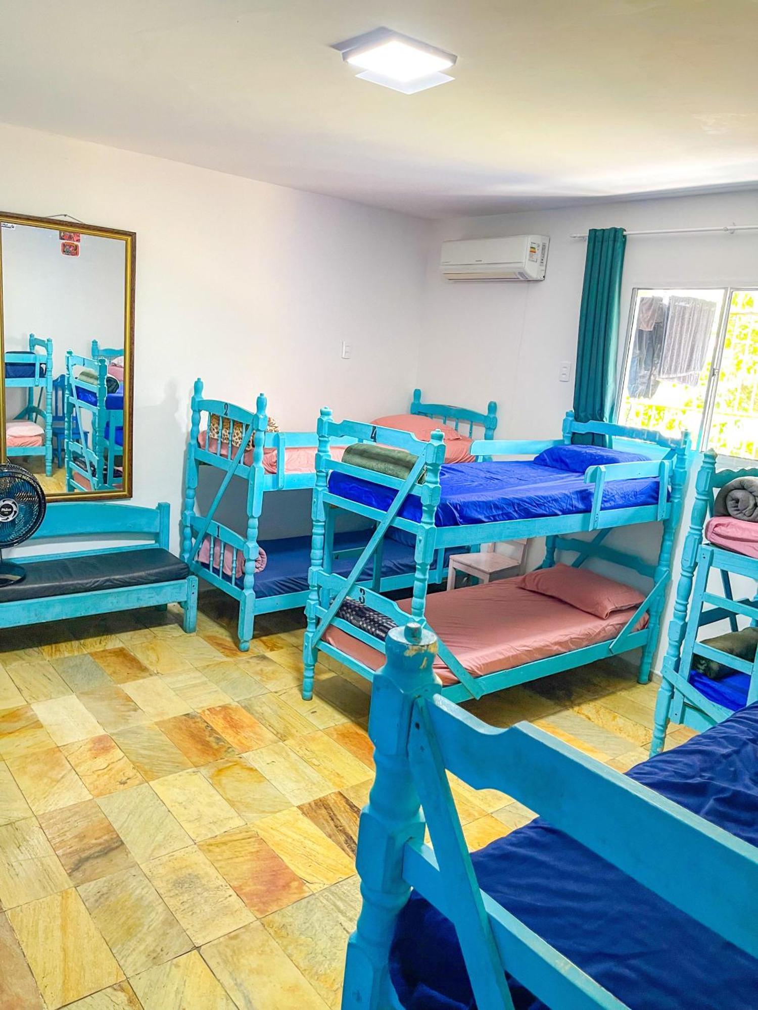 Onca Da Praia Hostel Vitoria Bagian luar foto