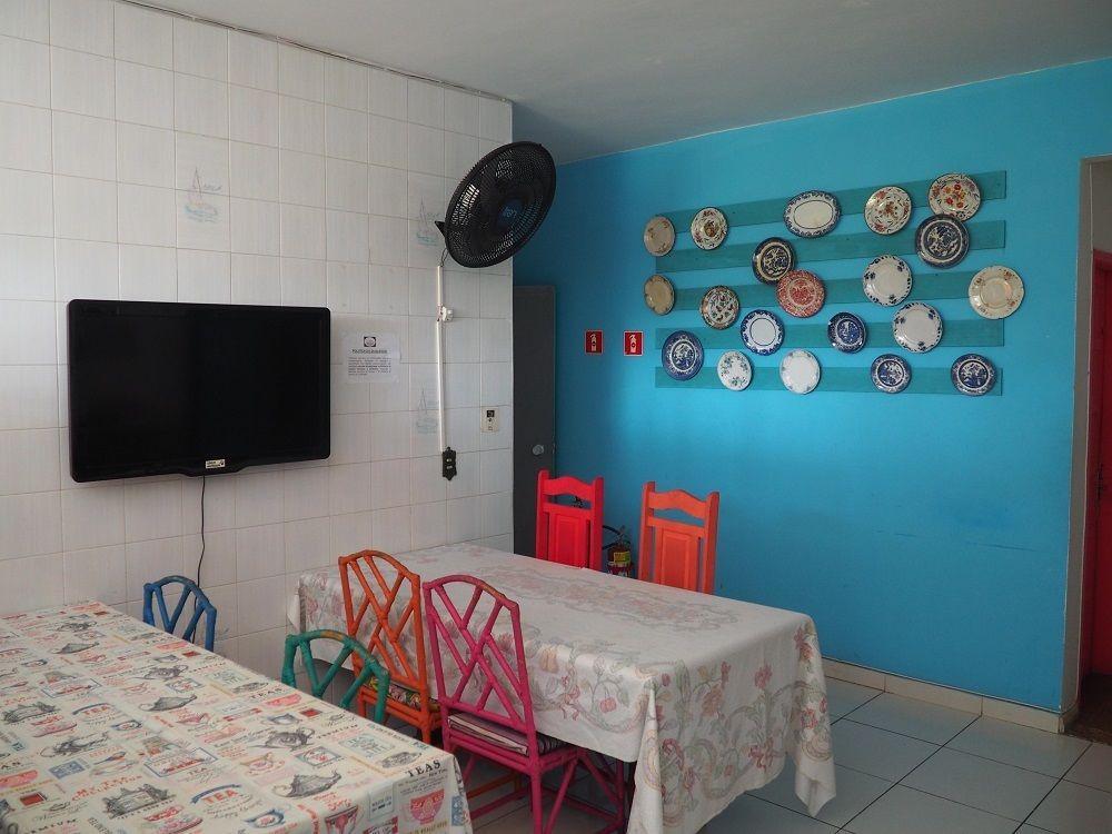 Onca Da Praia Hostel Vitoria Bagian luar foto