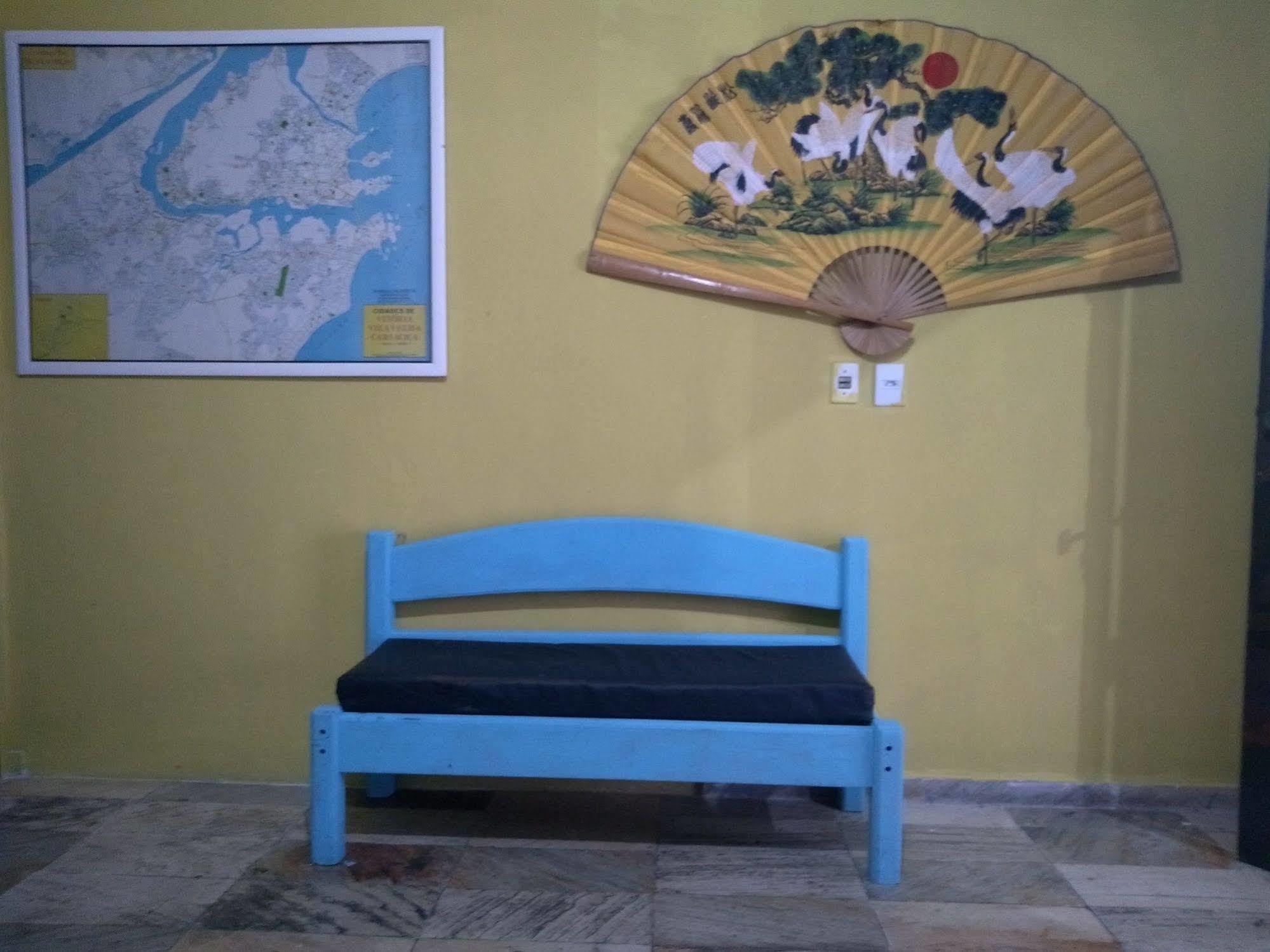 Onca Da Praia Hostel Vitoria Bagian luar foto